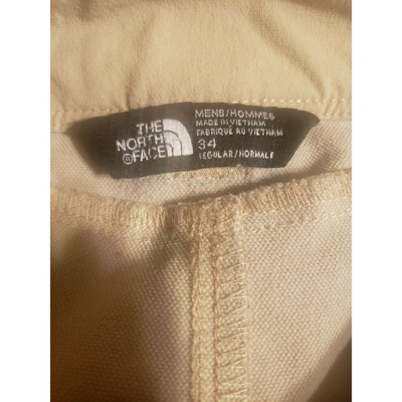 The North Face Mens Sz 34  Brown Flat Front Regular Fit Outdoor Hiking Pants - Picture 8 of 8
